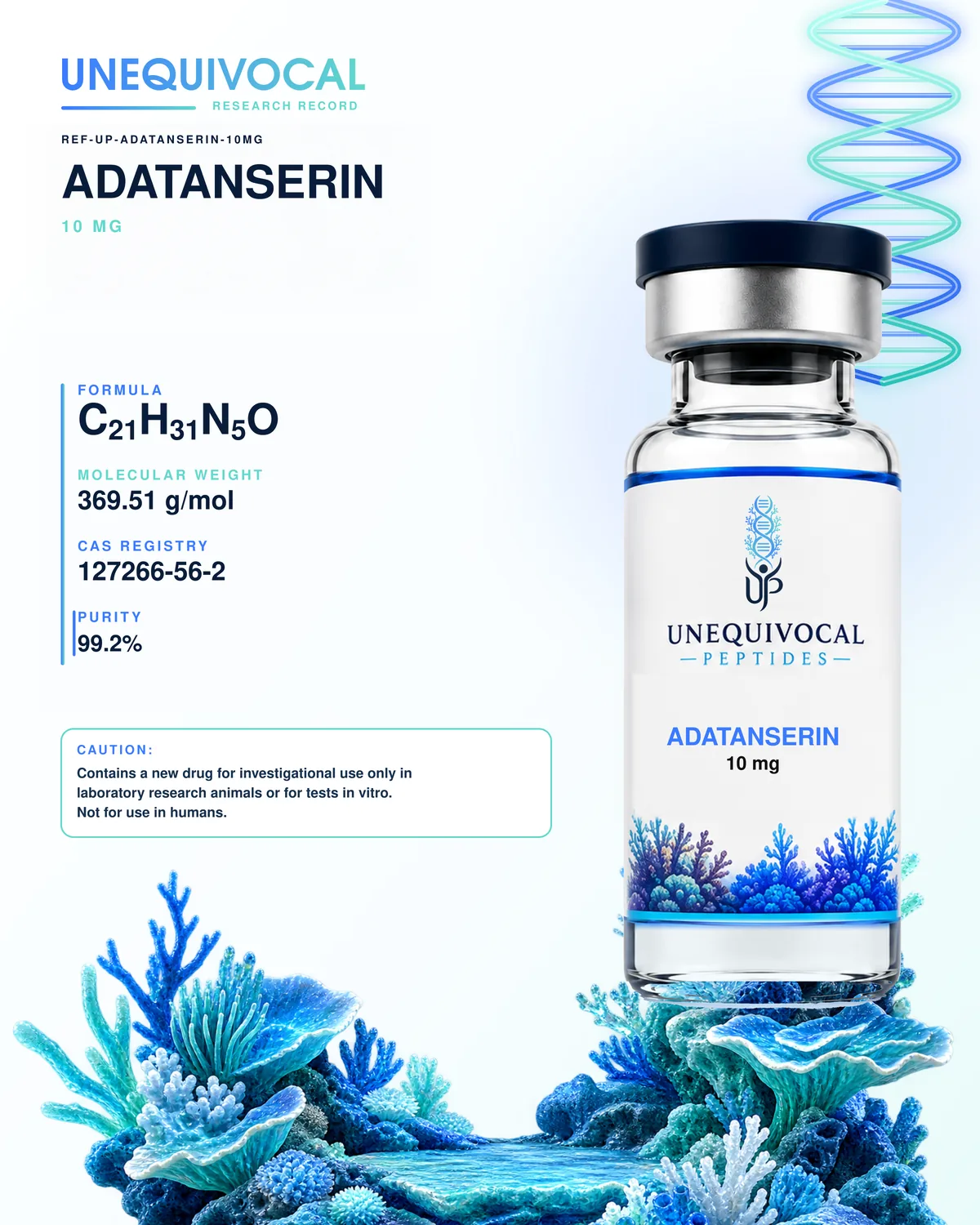 Adatanserin, 10 mg