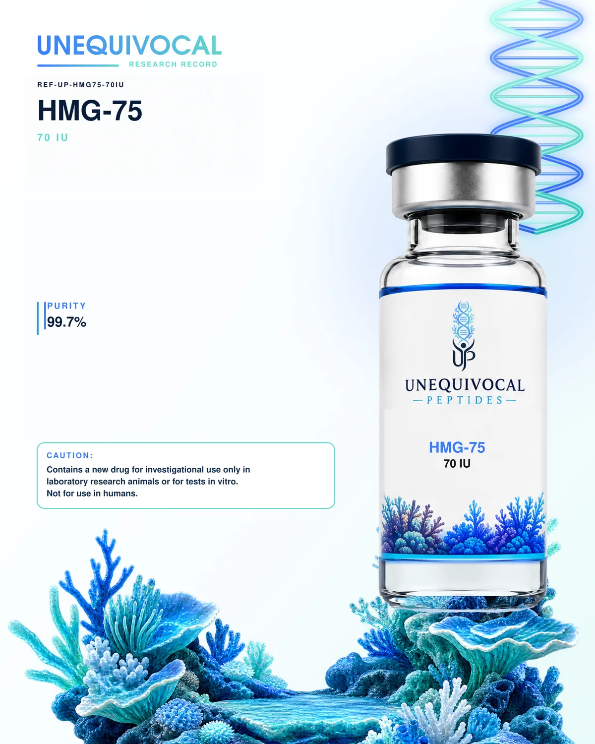 HMG-75, 70 iu