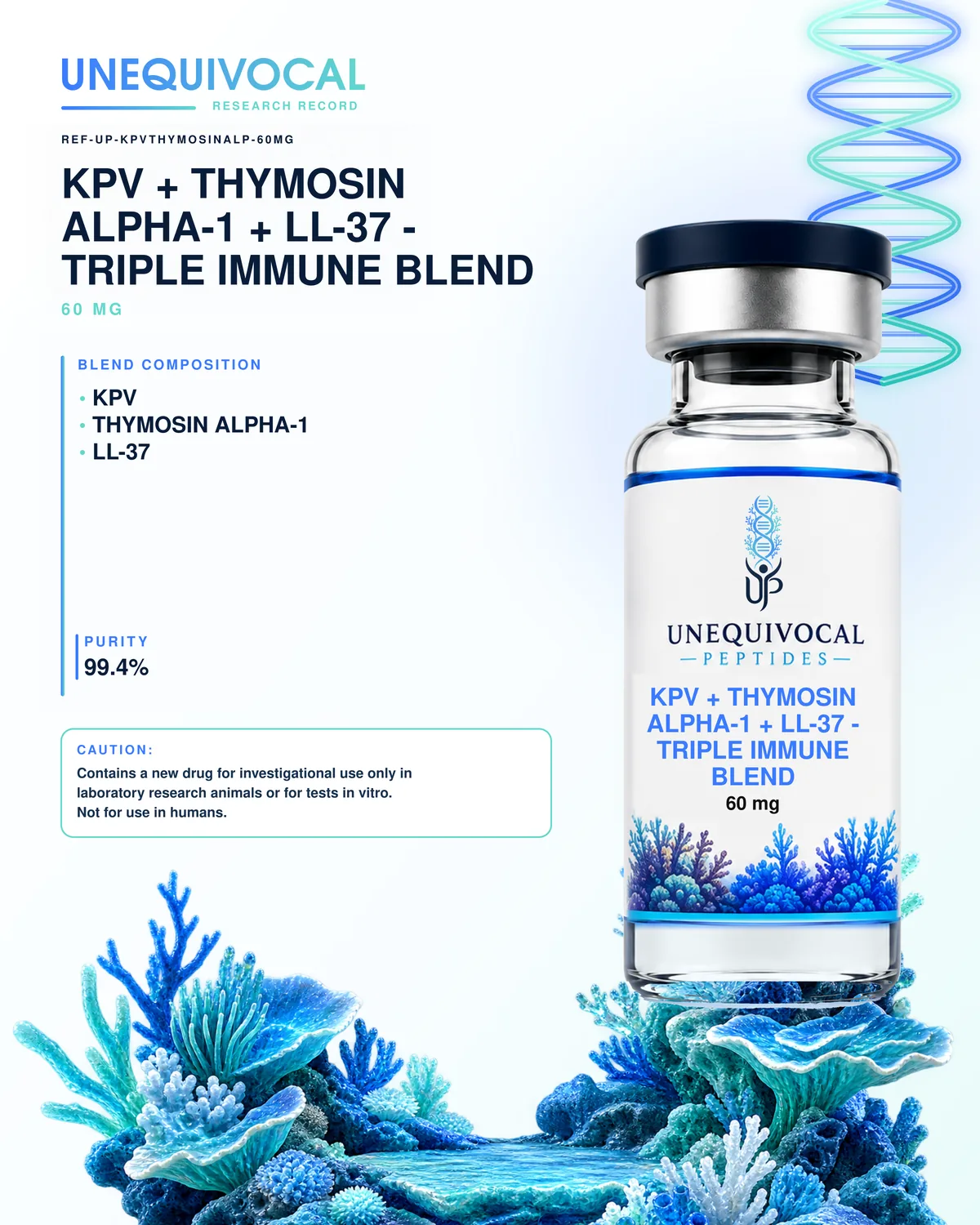 KPV + Thymosin Alpha-1 + LL-37, 25 mg